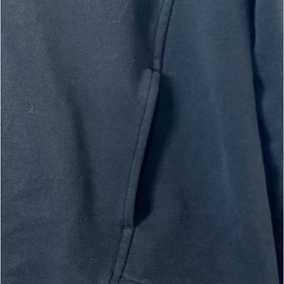 LULULEMON ATHLETICA Fleece Please Pullover Hooded Sweatshirt Black size 4 - Picture 9 of 16